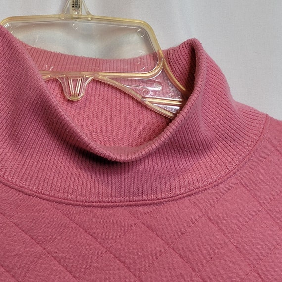 Vintage Sweatshirt Pullover Mervyns Cheetah Pink … - image 5