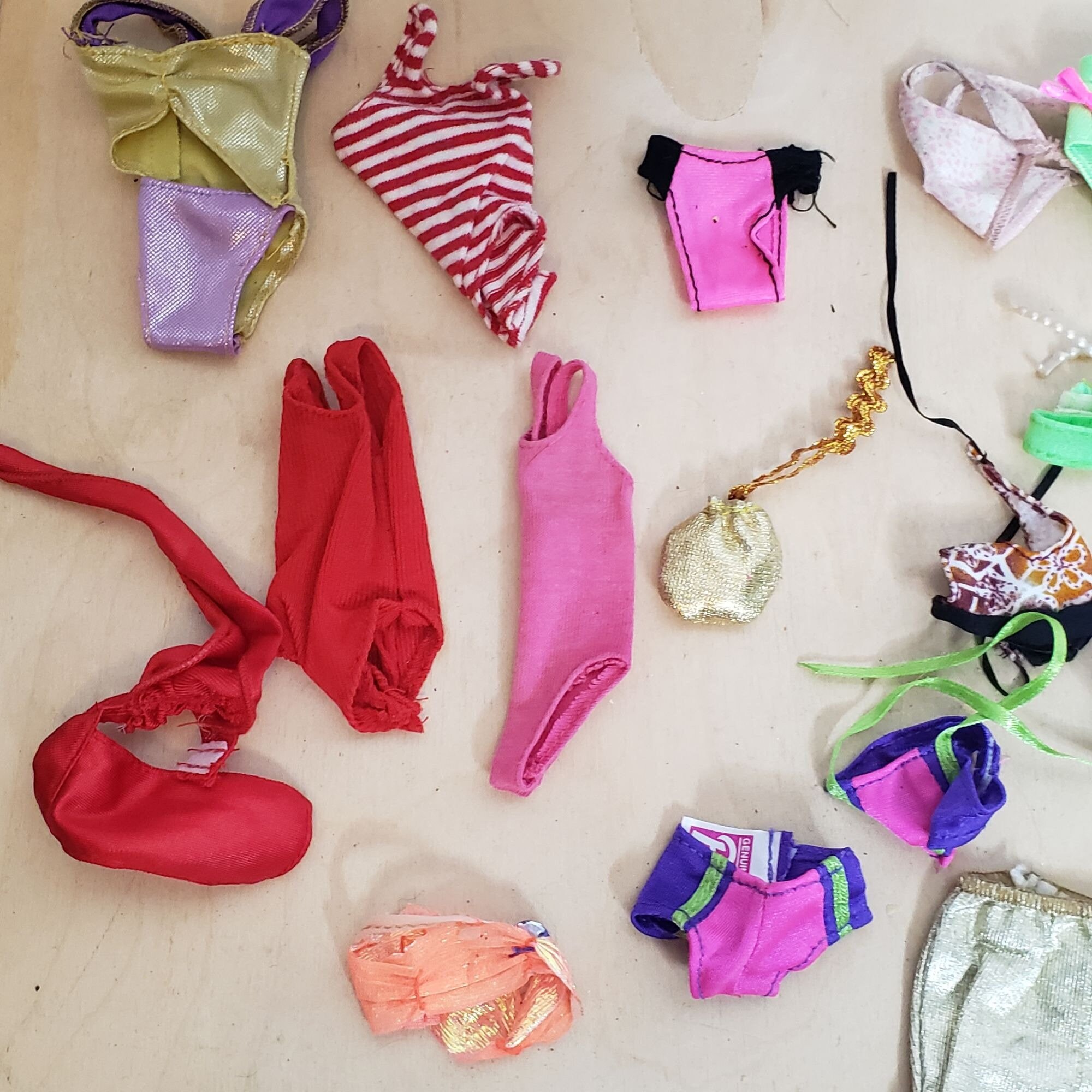 Vintage Barbie Swimsuit Lot 24 Pieces Assorted Played With - Etsy