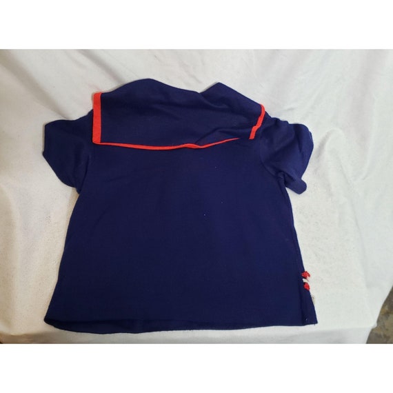 Vintage Sportmates Sailor Shirt Navy Red Toddler … - image 5