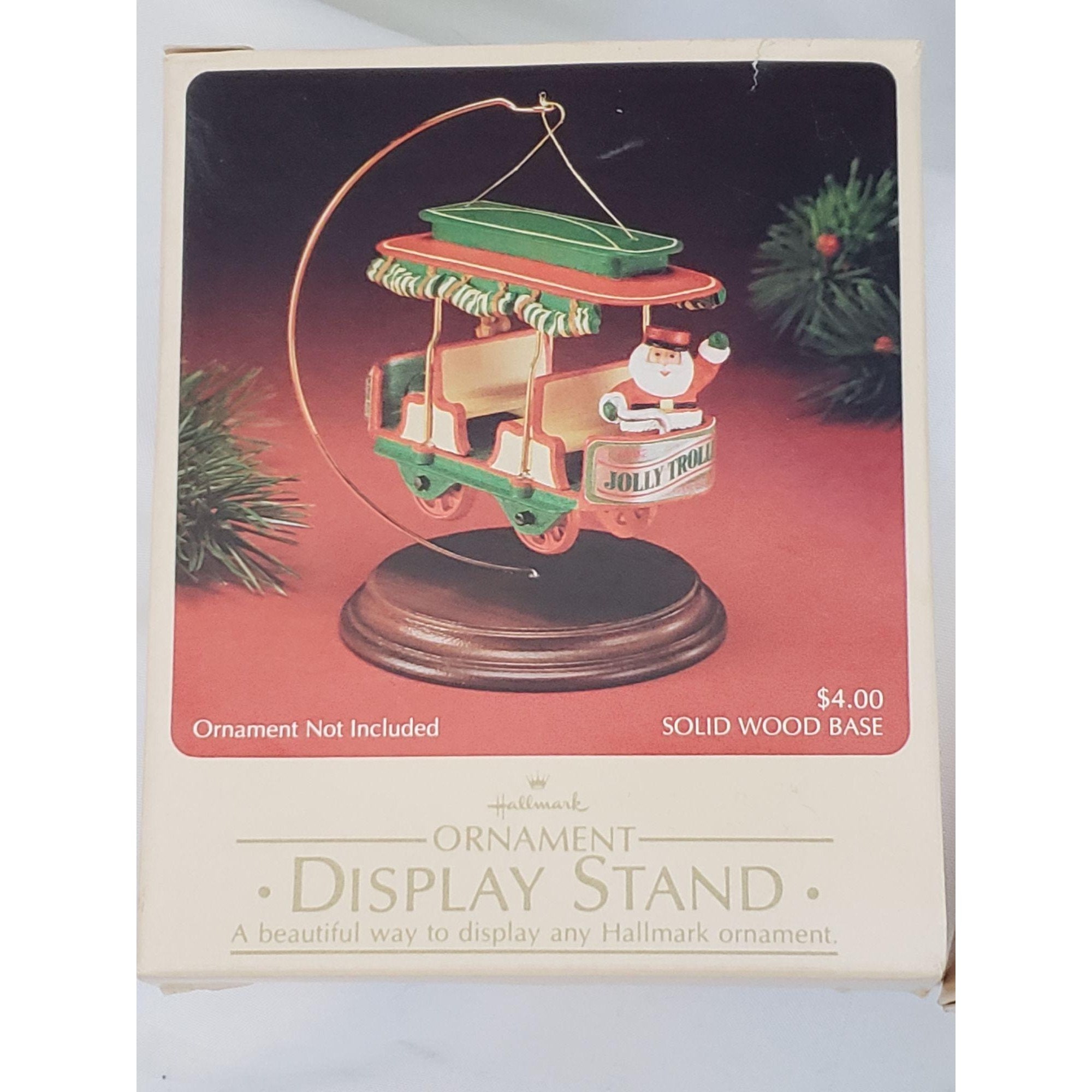Hallmark Ornament Display Stands Set of 2 Vintage Original Etsy
