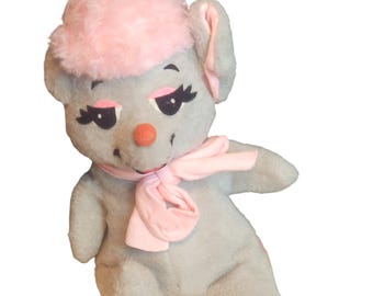 Vintage Plüsch Maus Disney Fräulein Bianca Ohne Tags Retro Stofftier 13 Zoll 1977