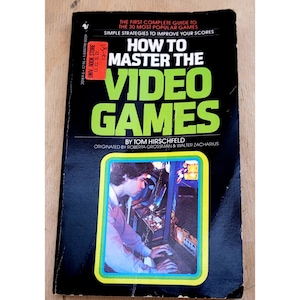 How To Master Video Games Tom Hirschfeld 1981 Creased Cover Bent Page Corners