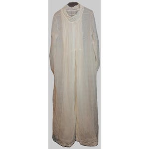 Vintage Hensen Kickernick Gown Robe Set Peignoir Wedding Night Small Sheer