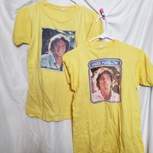バリー マニロウ フォト プリント 7分袖 Tシャツ Usa製 XL 90s 90年代 USA製 BARRY MANILOW バリー・マニロウ LIVE IN CONCERT