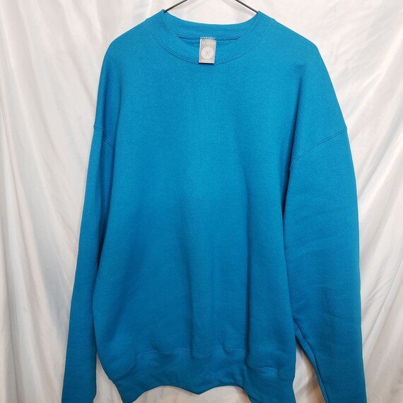 Vintage BVD Sweatshirt Teal Turquoise  Heavyweight