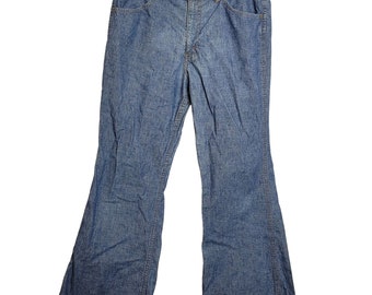 Levis 684 Jeans 1970s Levis Bell Bottoms Flares 32 X 31 - Etsy