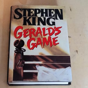 Geralds Game Stephen King Viking Hardback Dust Jacket 1992