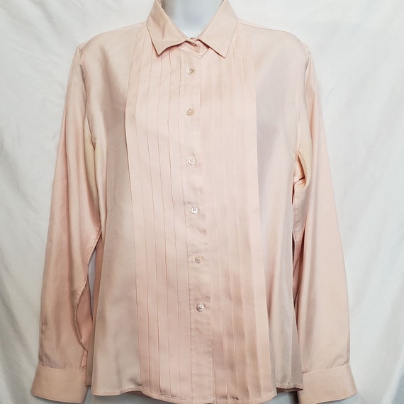 Vintage Blouse Nordstrom Womens Tailored Clothing… - image 1