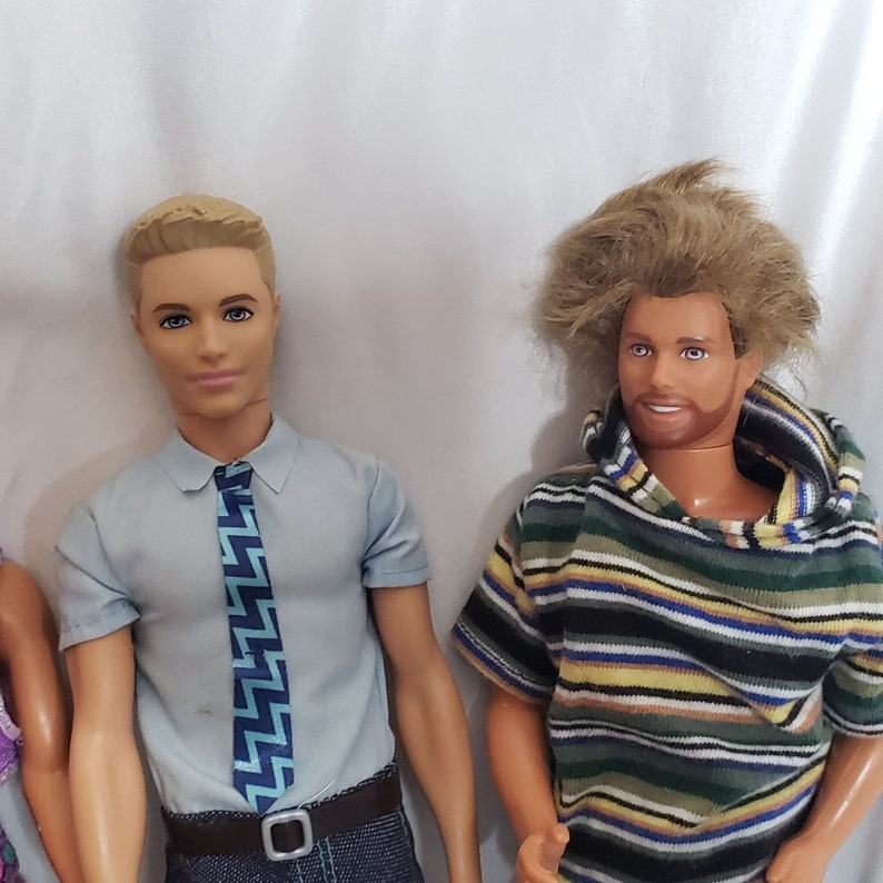 Vintage Barbie Ken Doll Lot 4 Pre 2000 2 Newer With Clothes - Etsy