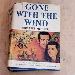 Gone With The Wind Hard Back Book Dust Jacket Has Edge Wear 1964 Book Club Ed