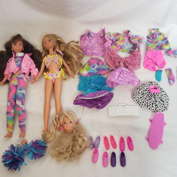 Vintage Lot Courtney Skipper Dolls Clothes Shoes Accessories 90s Played  With Condition -  Canada