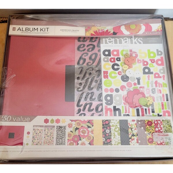 Post Bound Scrapbook Etsy