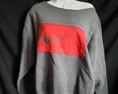Nike Upcycled Off The Shoulder Sweatshirt Large