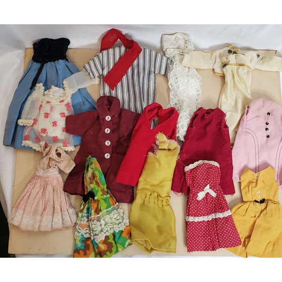 Vintage Barbie Handmade Dress Lot 15 Pieces Assorted Played - Etsy