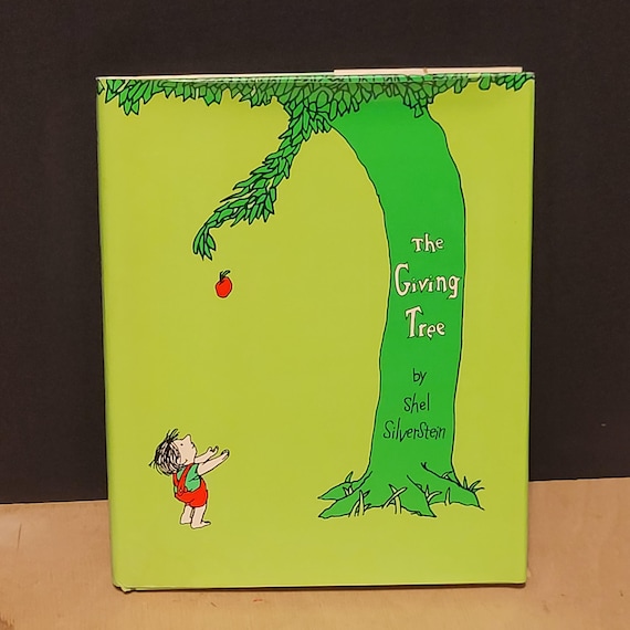 The Giving Tree 1st Ed Shel Silverstein Hard Back Dust Jacket