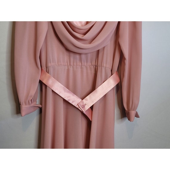 Vintage Ursula of Switzerland Sheer Dress Polyest… - image 3