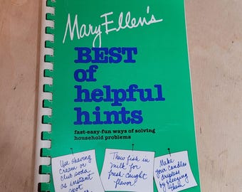 Mary Ellens Best of Helpful Hints Broché reliure spirale 1ère impression 1988