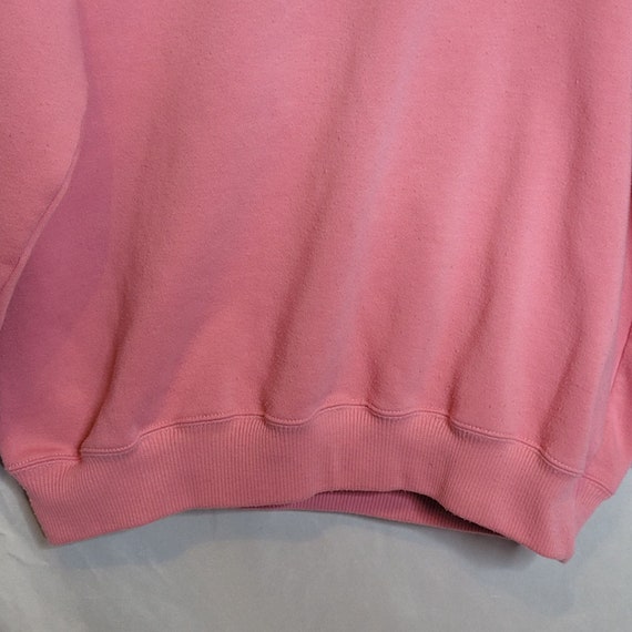 Vintage Sweatshirt Pullover Mervyns Cheetah Pink … - image 4