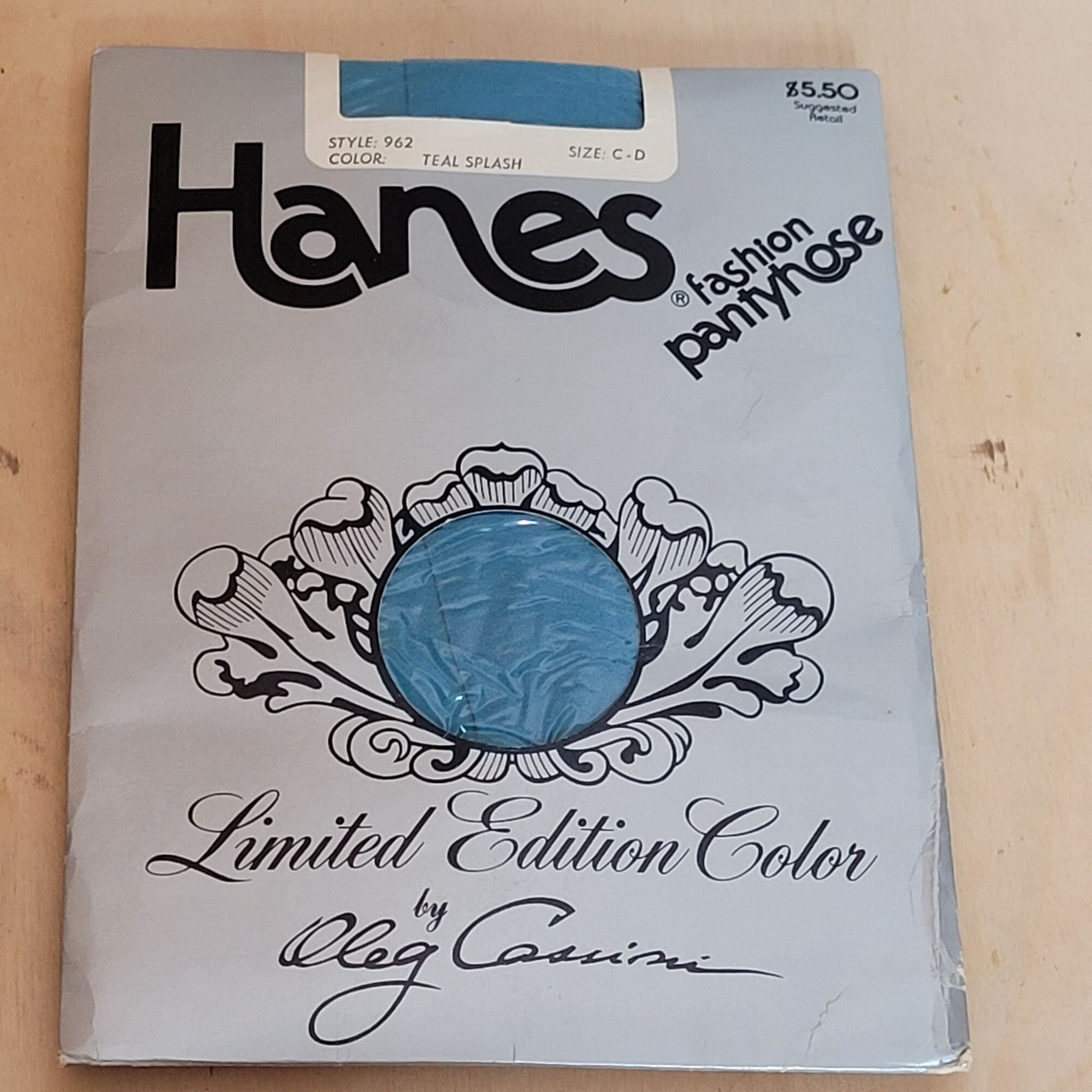 Vintage Hanes Her Way Full Brief Nylon Panty With Lace Waist Band  Candleglow Ivory Sz 6 medium 