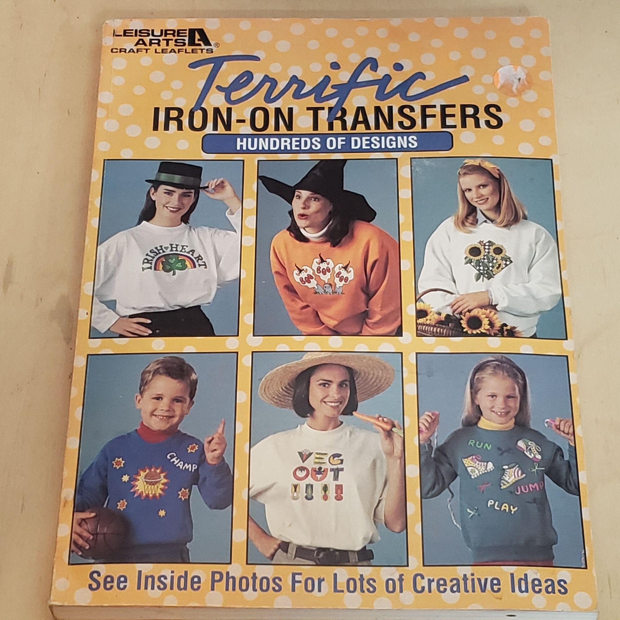 Embroidery Iron-on Transfer Book – Tres Nice! –
