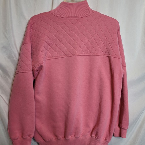 Vintage Sweatshirt Pullover Mervyns Cheetah Pink … - image 8