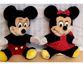 1980年代のヴィンテージディズニーランドミッキーマウスぬいぐるみ16