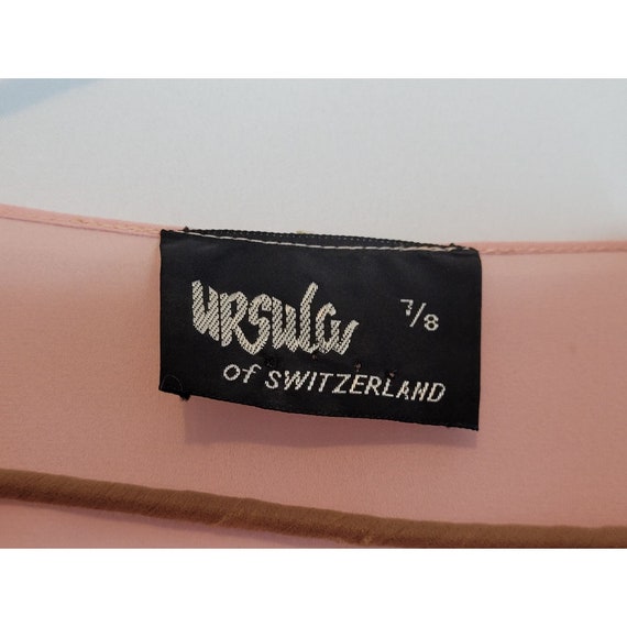 Vintage Ursula of Switzerland Sheer Dress Polyest… - image 8