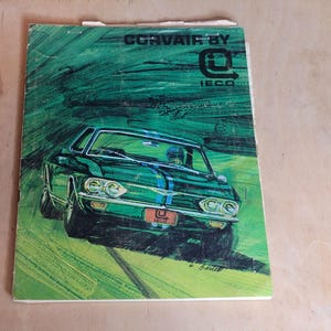 Vintage Corvair Parts Catalog IECO Extra Paperwork Magazine Pamphlet 1970s