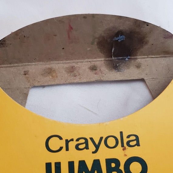 Crayola Jumbo Crayons Vintage Binney Smith Made in USA 2 Slightly