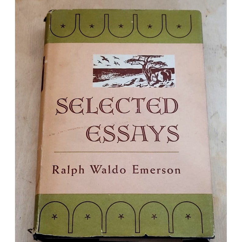 Selected Essays Ralph Waldo Emerson 1949 Hardback Dust Cover Shows Wear bild 1