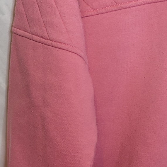 Vintage Sweatshirt Pullover Mervyns Cheetah Pink … - image 3