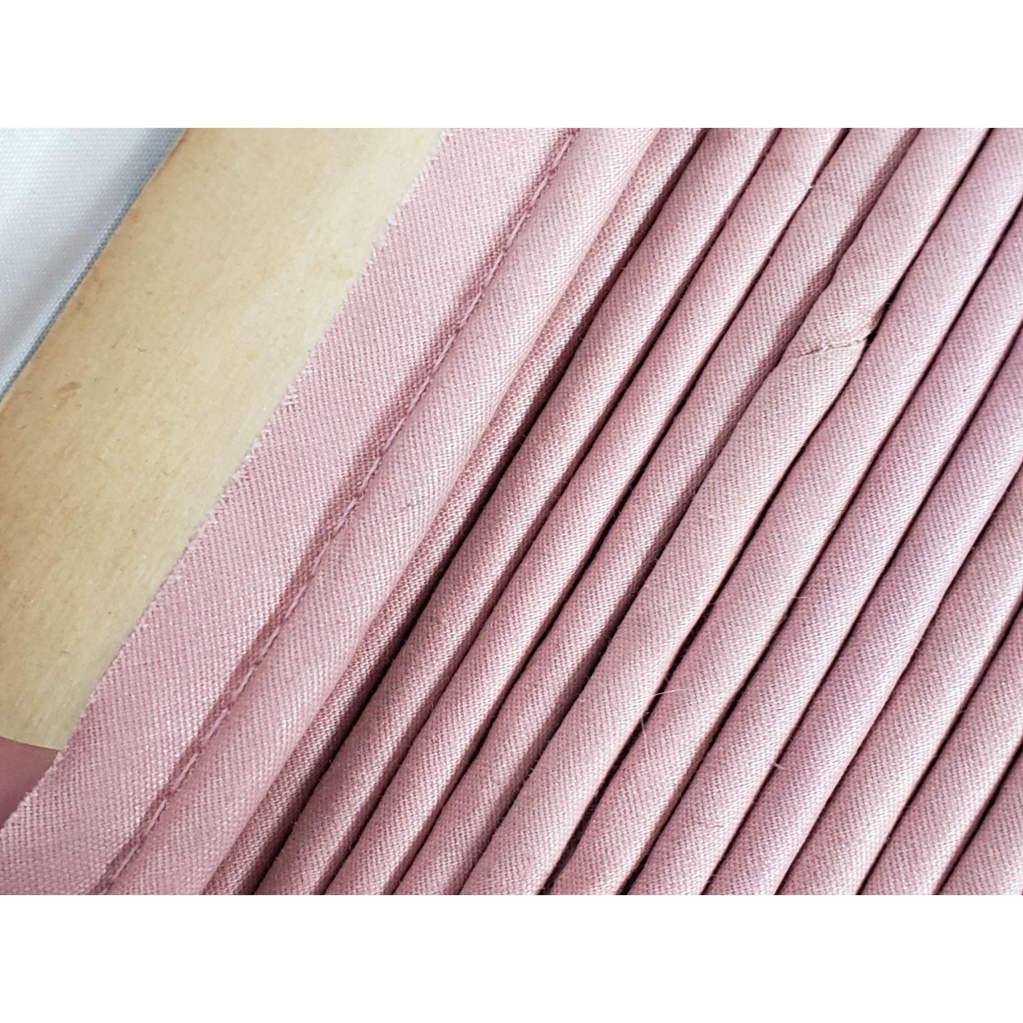 Vintage Handmade Fabric Piping Trim Mauve Pink Cream Lace 5 Etsy UK