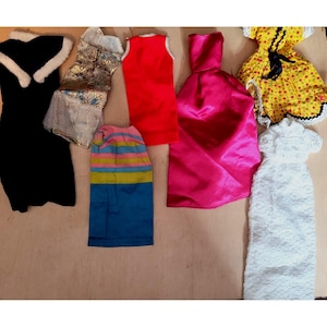 Vintage Fashion Doll Clothes Tressie Clone Best Buy 7 Pieces Asst Played With