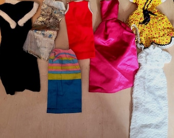 Vintage Fashion Doll Clothes: 7-Piece Tressie Clone Set