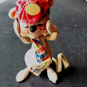 Vintage Annalee Mobilitee Mouse Hot Water Bottle 1965