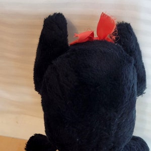 Vintage Minnie Mouse Plush 11 Inches 60s 70s Retro Red Dress Pinafore image 9