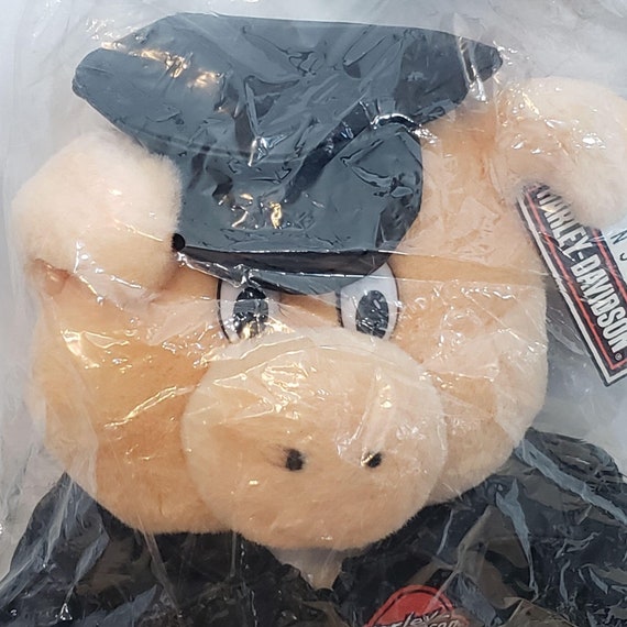 Vintage 1993 Harley Davidson Plush Pig, New With Tags - Etsy