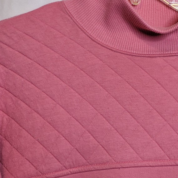 Vintage Sweatshirt Pullover Mervyns Cheetah Pink … - image 2