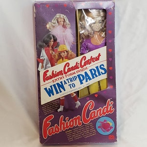 Fashion Candi Doll 1979 Mego Original Box Accessories Included Discolored Face Vintage