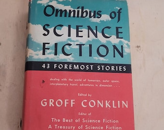 Vintage 1952 Omnibus of Science Fiction 43 Foremost Stories Groff Conklin
