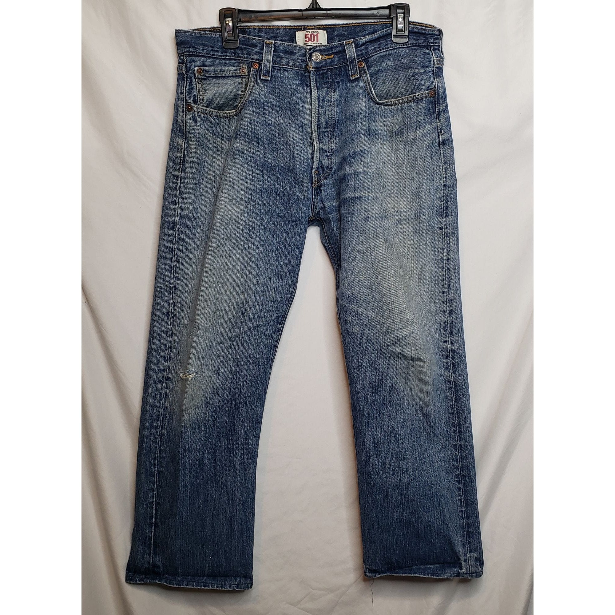 Vintage 90s Levis 501 Jeans, Dark Blue Wash, 34 X 27 - Etsy Canada