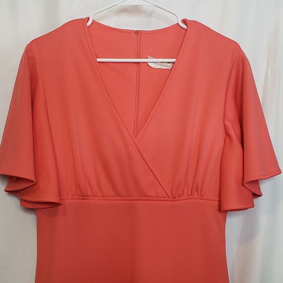 Cold-Shoulder Empire Max Dress with Slit Vintage Mauve