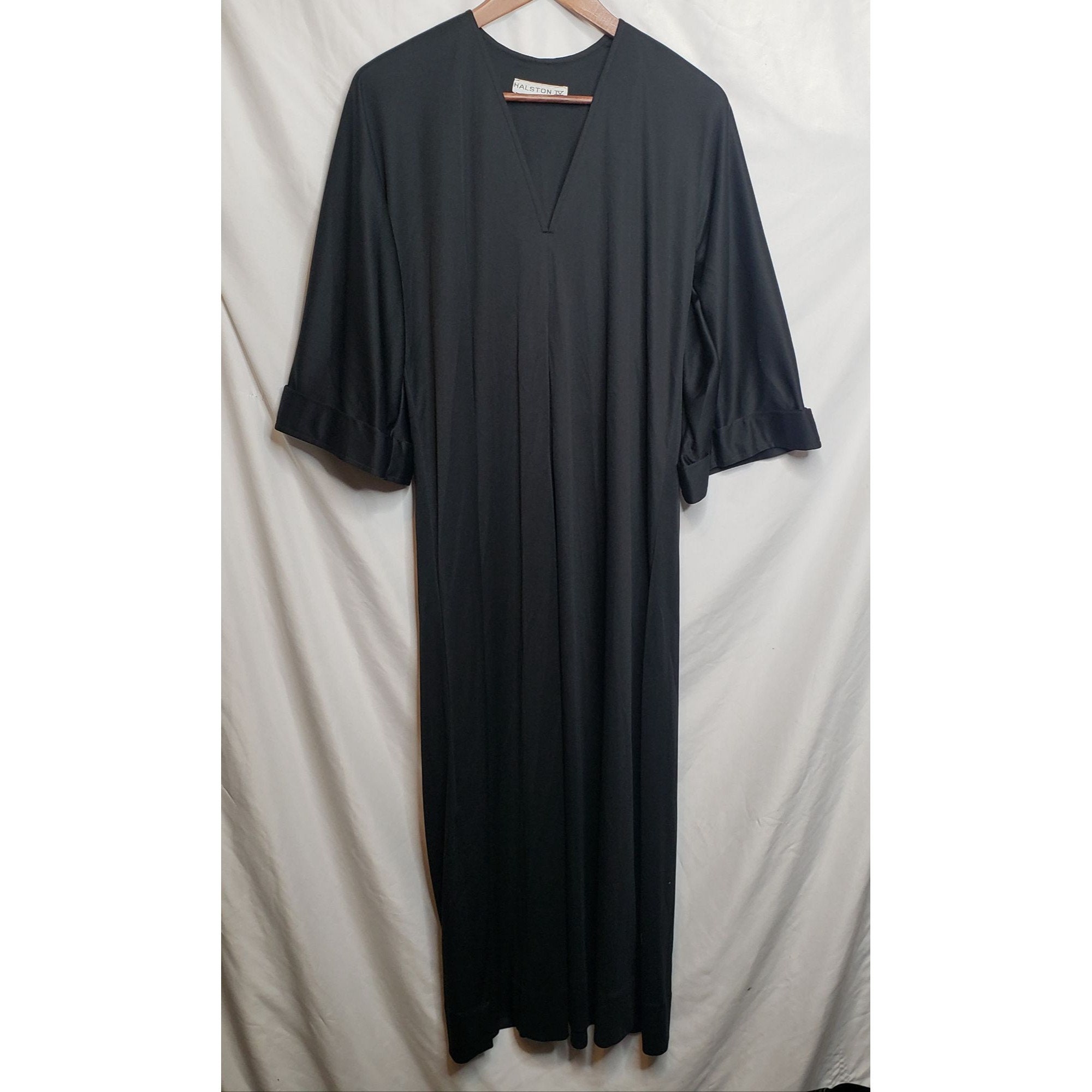 Vintage Halston IV Dorian 70s 80s Caftan Dress One Size