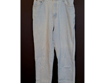 vintage Gitano Jeans Jean mom délavé clair taille haute Tag 10 Voir les mensurations