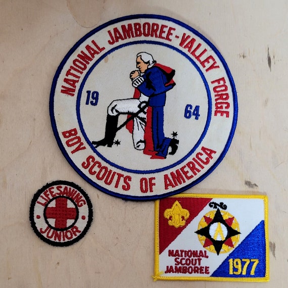 Vintage Boy Scout Patches BSA National Jamboree Li