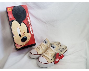 Mule Mickey vintage naturelle 5656071 Femme Taille 6 Boîte d'origine neuve avec étiquette