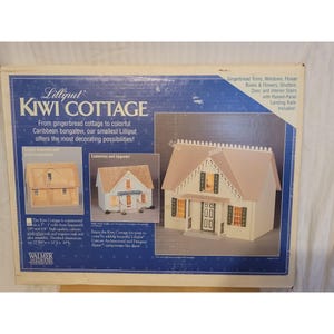 Lilliput Kiwi Cottage Dollhouse Kit by Walmer Gingerbread Trims Sealed Box New Other Shipping Options Available