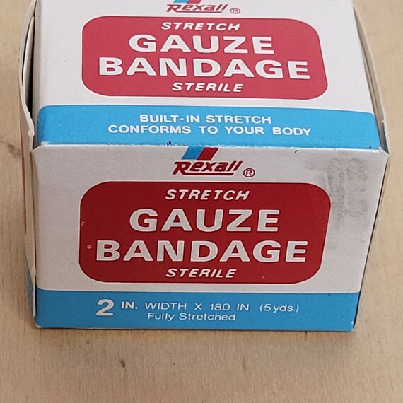 Vintage stretch gauze bandage Gem