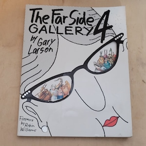 The Far Side Gallery 4 Gary Larson 1993 Paperback Comic Strip Book