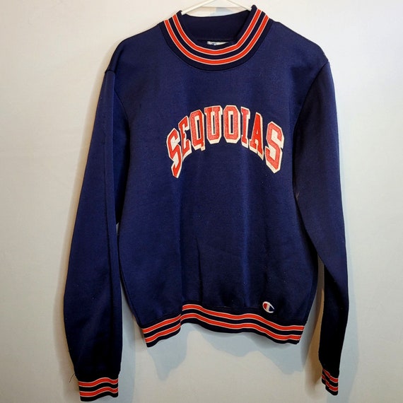Vintage Champion Nylon Sweatshirt 70s 80s Sports … - image 1